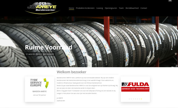 Nieuwe website